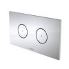 CAROMA INVISI II ROUND PLATE & BUTTONS CHROME Product Image 2