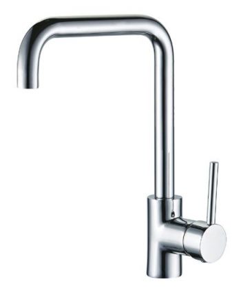 STREAMLINE AXUS PIN LEVER SINK MIXER WITH SQUARE GOOSENECK ROSE GOLD Product Image 1