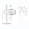 SYNERGII SHOWER OR BATH MIXER CHROME SY1230 Product Image 2