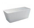 HIGH RISE SOLID SURFACE FREESTANDING BATH MATTE WHITE 1500x680x560MM Product Image 2