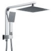 HELLYCAR ERIC OVERHEAD SHOWER WITH HANDHELD SHOWER CHROME Product Image 2