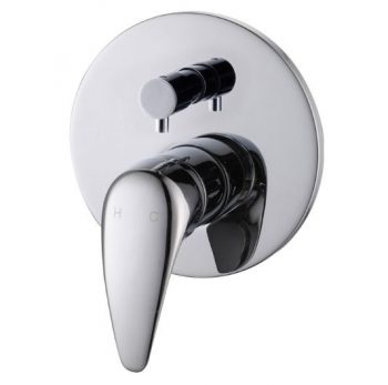 FIENZA ECO WALL MIXER WITH DIVERTER CHROME