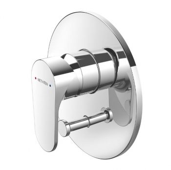 METHVEN GLIDE WALL MIXER WITH DIVERTER CHROME