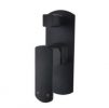 MODERN NATIONAL PEONY WALL MIXER WITH DIVERTER MATTE BLACK Product Image 2