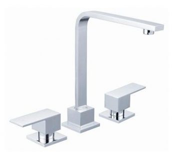 AUSSIELIFE SQUARE SINK SET CHROME Product Image 1