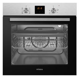 TISIRA 60CM BUILT IN OVEN WITH DIGITAL CLOCK