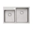 OLIVERI APOLLO ONE AND THREE QUARTER BOWL OFFSET TOPMOUNT SINK – RHB & LHB AVAILABLE Product Image 2