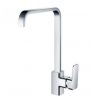 STREAMLINE AXUS SINK MIXER WITH SQUARE GOOSENECK BRUSHED BRASS Product Image 2