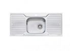 OLIVERI DIAZ SINGLE BOWL SINK WITH DOUBLE DRAINER Product Image 2