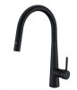 NERO DOLCE SINK MIXER WITH PULL OUT VEGGIE SPRAY MATTE BLACK Product Image 2