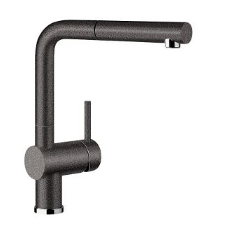 BLANCO LINUS PULL OUT SINK MIXER ANTHRACITE
