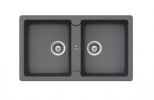 ABEY SCHOCK TYPOS DOUBLE BOWL SINK CROMA Product Image 2
