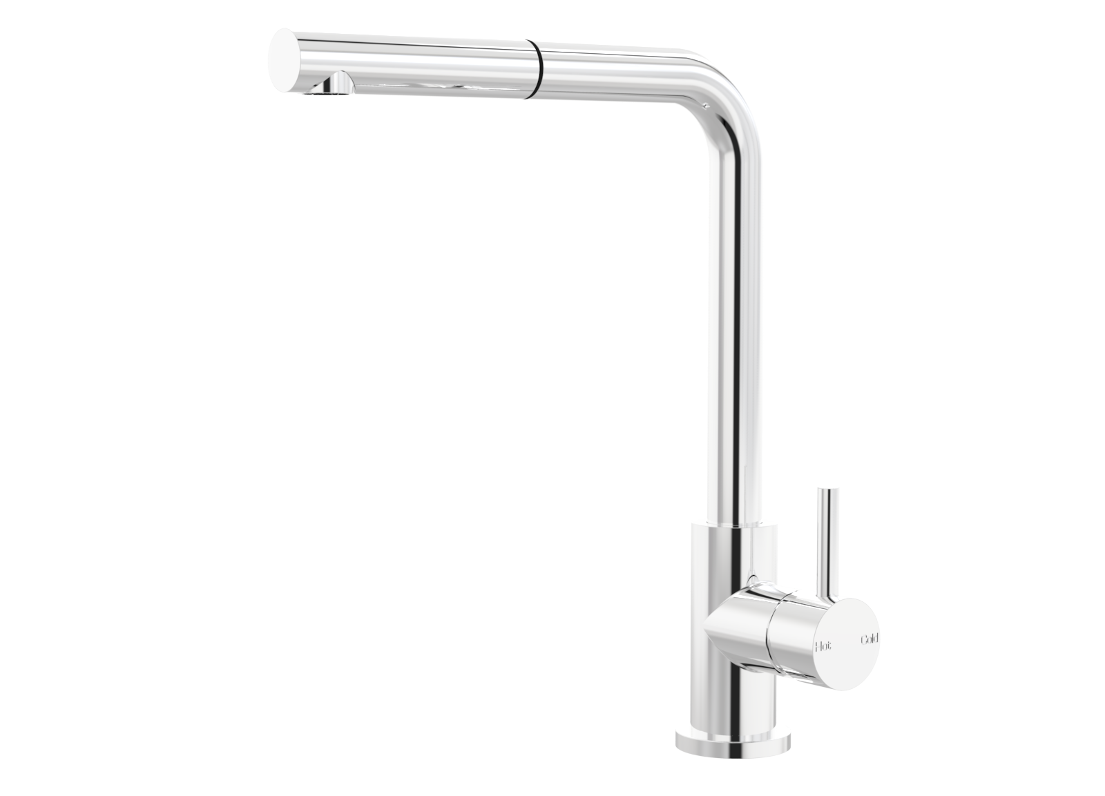 Par Taps Lugano Sink Straight Pull-Out Mixer - Swivel