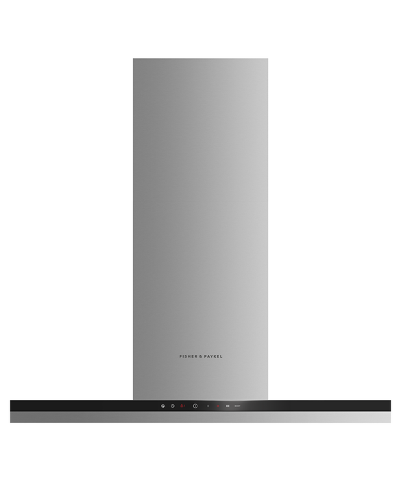 Fisher & Paykel Wall Rangehood, 90cm, Box Chimney, with External Blower