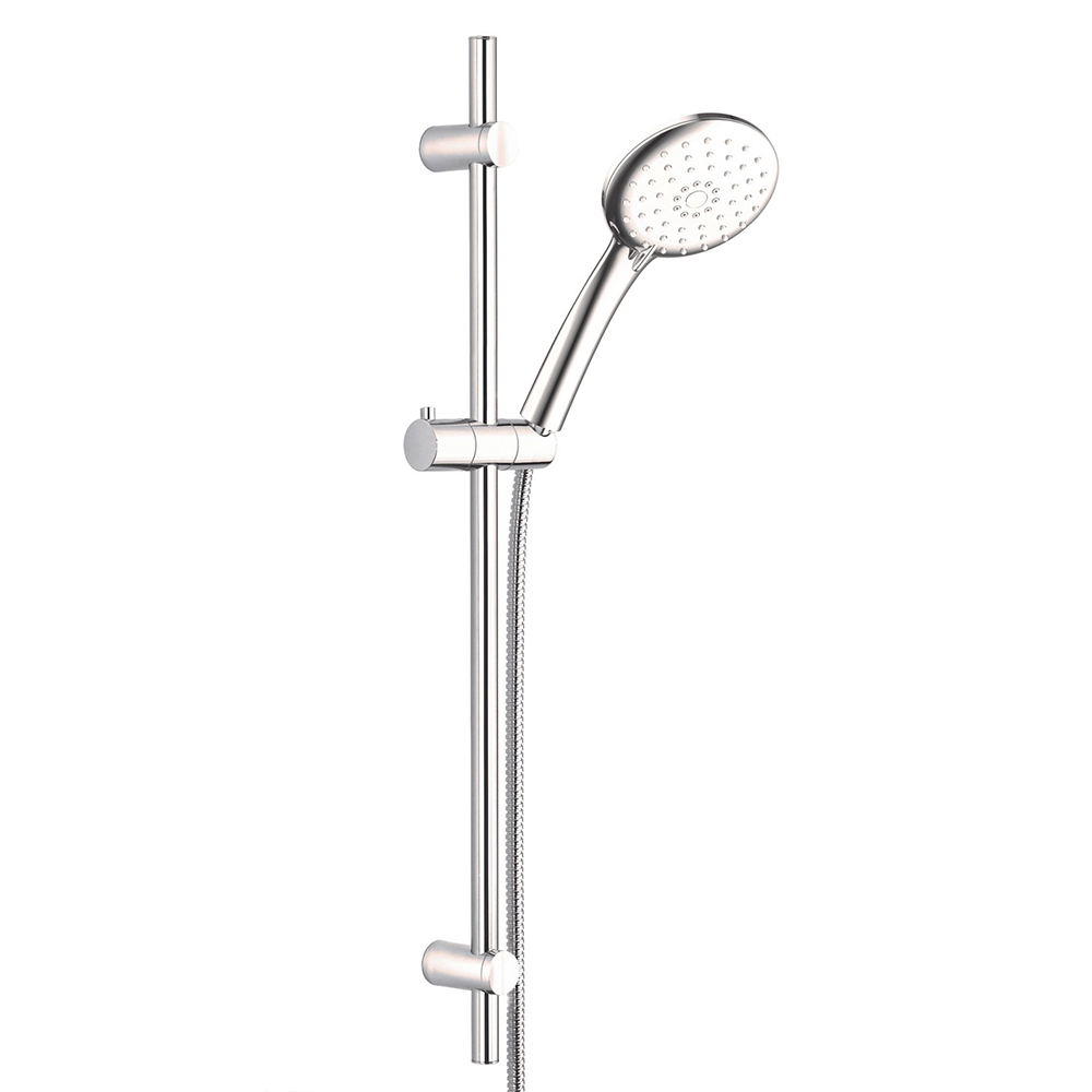 Collis Real Showers Willow 3F Hand Shower on Retro-Fit Rail