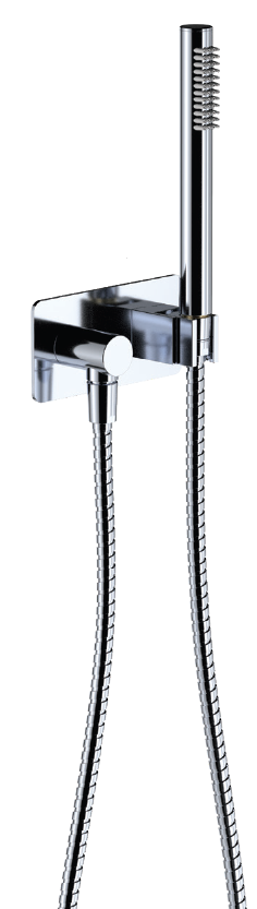 Fienza Isabella Hand Shower, Soft Square Plate