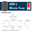 Melro 500L Round Poly Water Tank Product Image 2