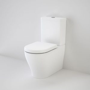 CAROMA LUNA WALL FACED TOILET SUITE WITH S/CLOSE SEAT 829710W