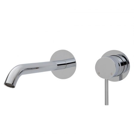 CALI WALL BASIN MIXER WITH 200MM OUTLET 228104-200 CHROME