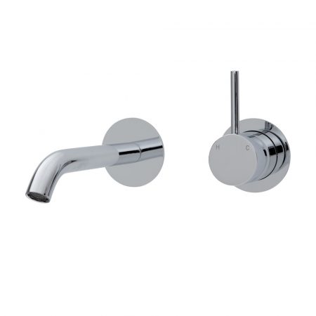 CALI UP WALL BASIN MIXER WITH 160MM OUTLET 228118 CHROME