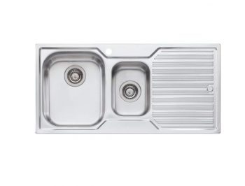 Oliveri Diaz One And Half Bowl Sink With Drainer – Rhb & Lhb Available Dz101 & Dz102