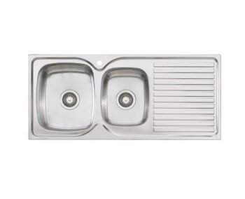 OLIVERI ENDEAVOUR ONE AND THREE QUARTER BOWL SINK WITH DRAINER – RHB & LHB AVAILABLE EE11 & EE12