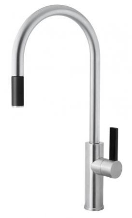 ABEY ARMANDO VICARIO LUZ SINK MIXER WITH PULL OUT BRUSHED CHROME LUZ-1BC