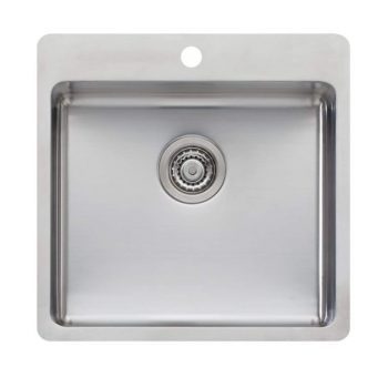 SONETTO SINGLE BOWL TOPMOUNT SINK SN1051