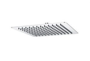 AUSSIELIFE 250X250MM SQUARE STAINLESS STEEL THIN SHOWER HEAD SSR-101