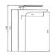 ARCISAN SYNERGII EXTENDED HEIGHT BASIN MIXER