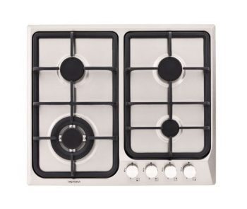 TECHNIKA 60CM GAS COOKTOP, 4 BURNER WITH WOK  H640STXFPRO-3