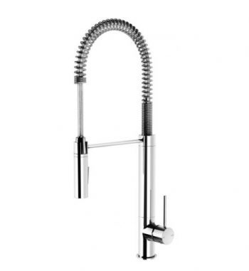 VIVID SLIMLINE TALL SPRING SINK MIXER CHROME VS736 CHR