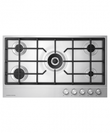 Fisher & Paykel 90Cm, Stainless Steel Gas Cooktop Cg905Dx1