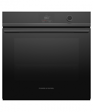 F&P 600MM 85L 16 FUNCTION PYROLYTIC OVEN WITH INTERACTIVE TOUCH SCREEN