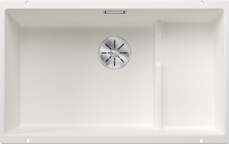 SUBLINE 700 LEVEL SILGANIT UNDERMOUNT SINK WHITE 526869