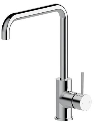 ARCISAN AXUS PIN LEVER SINK MIXER WITH SQUARE ARCH