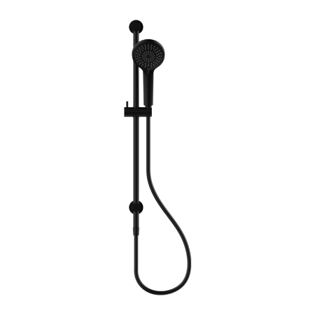 RAIN ROUND SINGLE SHOWER RAIL **OLD CODE NR314MB** MATTE BLACK NR314AMB