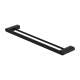 VITRA DOUBLE TOWEL RAIL 800MM MATTE BLACK NR9030DMB