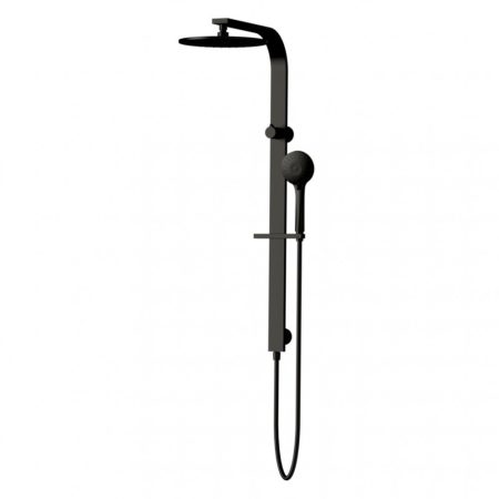 SYNERGII TWIN SHOWER SYSTEM T/DIVERTER MATTE BLACK SY02315.MB