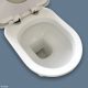 FIENZA RAK WASHINGTON FRONT LEVER CLOSE-COUPLED TOILET SUITE, S-TRAP 060130WS