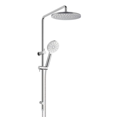 BAKARA ROUND TWIN SHOWER D02011-H12013 CHROME