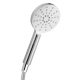 BAKARA ROUND TWIN SHOWER D02011-H12013 CHROME