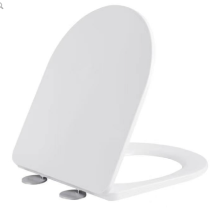 FLINDERS TOILET SEAT GLOSS WHITE