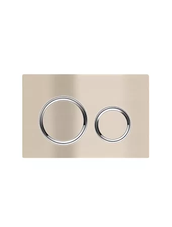 SIGMA 21 DUAL FLUSH PLATE BY GEBERIT 115.884.00.1N-CH CHAMPAGNE