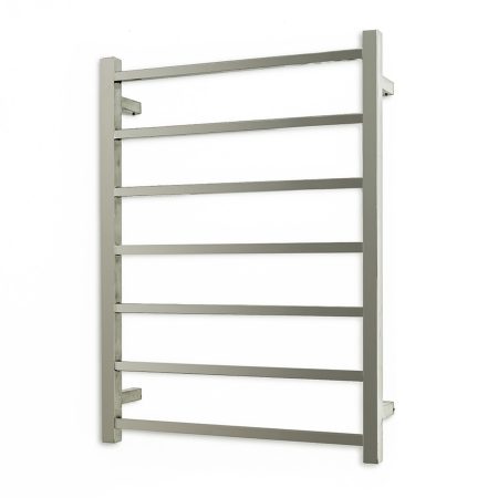 SQUARE HEATED TOWEL LADDER BN-STR01 BRUSHED NICKEL