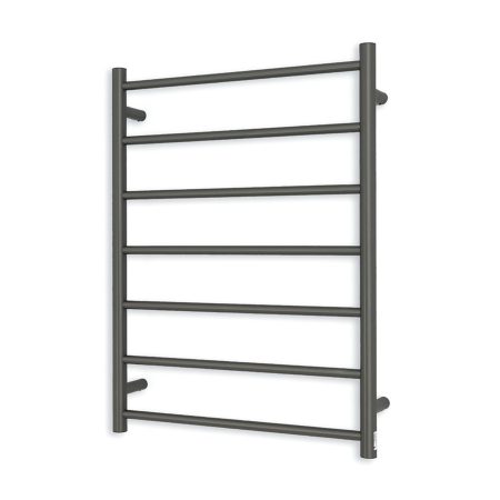 ROUND HEATED TOWEL LADDER GMG-RTR01 GUNMETAL GREY