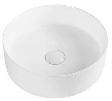 COOPER ABOVE COUNTER BASIN NO TAP HOLE (32MM NO O/F) 4202 GLOSS WHITE