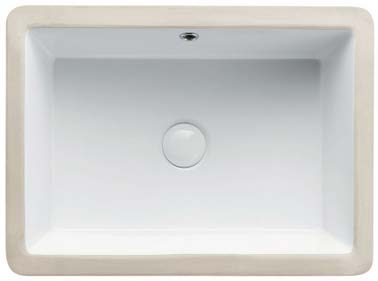 GORDON MEDIUM UNDER MOUNT BASIN NO TAP HOLE (32MM WITH O/F) K6034 GLOSS WHITE