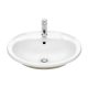 SYMPHONY VANITY BASIN 1TH CM3215W GLOSS WHITE