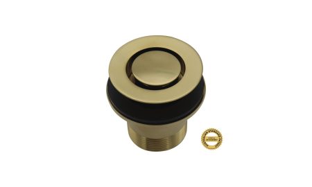 ART P&W BRASS BATH POP DOWN 40MM 21811.23 BRUSHED GOLD